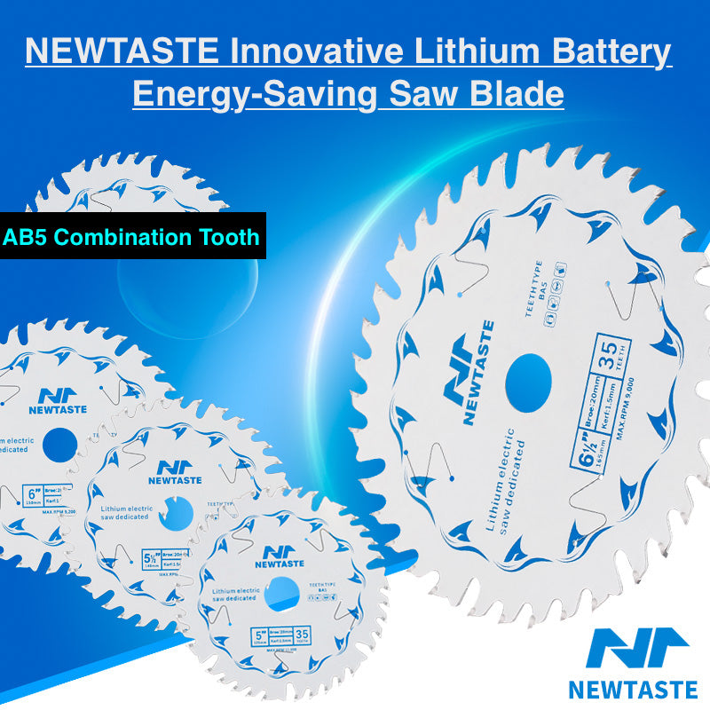 NEWTASTE Premium White Chip Saw Laser Slit For Precision Circular Saws
