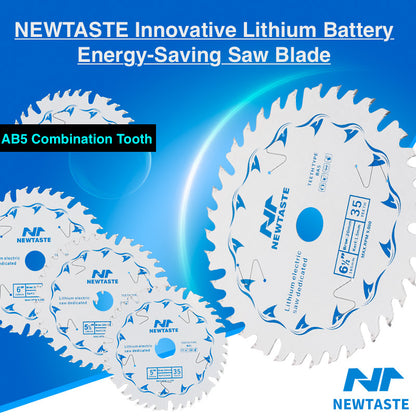 NEWTASTE Premium White Chip Saw Laser Slit For Precision Circular Saws