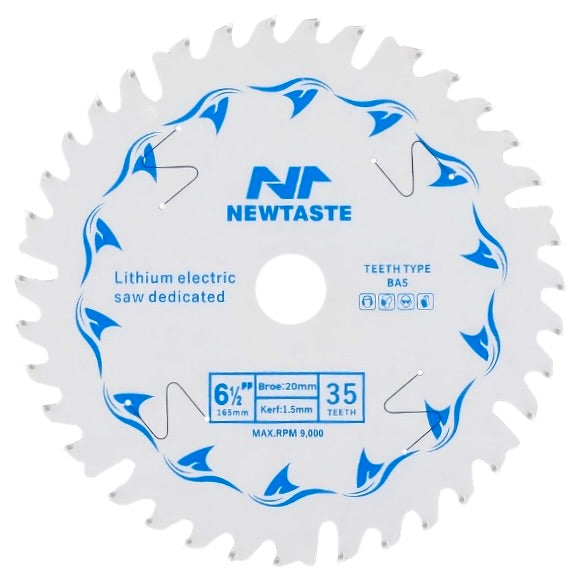 NEWTASTE Premium White Chip Saw Laser Slit For Precision Circular Saws