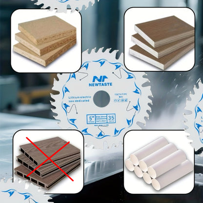 NEWTASTE Premium White Chip Saw Laser Slit For Precision Circular Saws