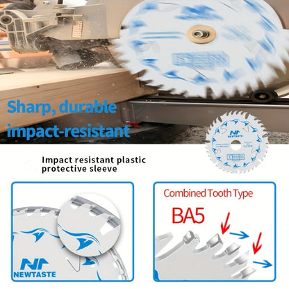 NEWTASTE Premium White Chip Saw Laser Slit For Precision Circular Saws