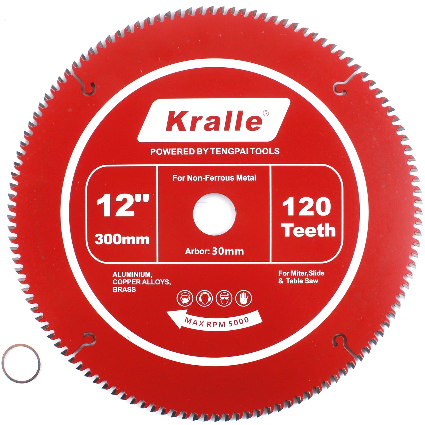 Kralle Aluminum Cutting TCT Circular Saw Blade with Advanced Anti-Stick Coating for Clean & Precise Cuts