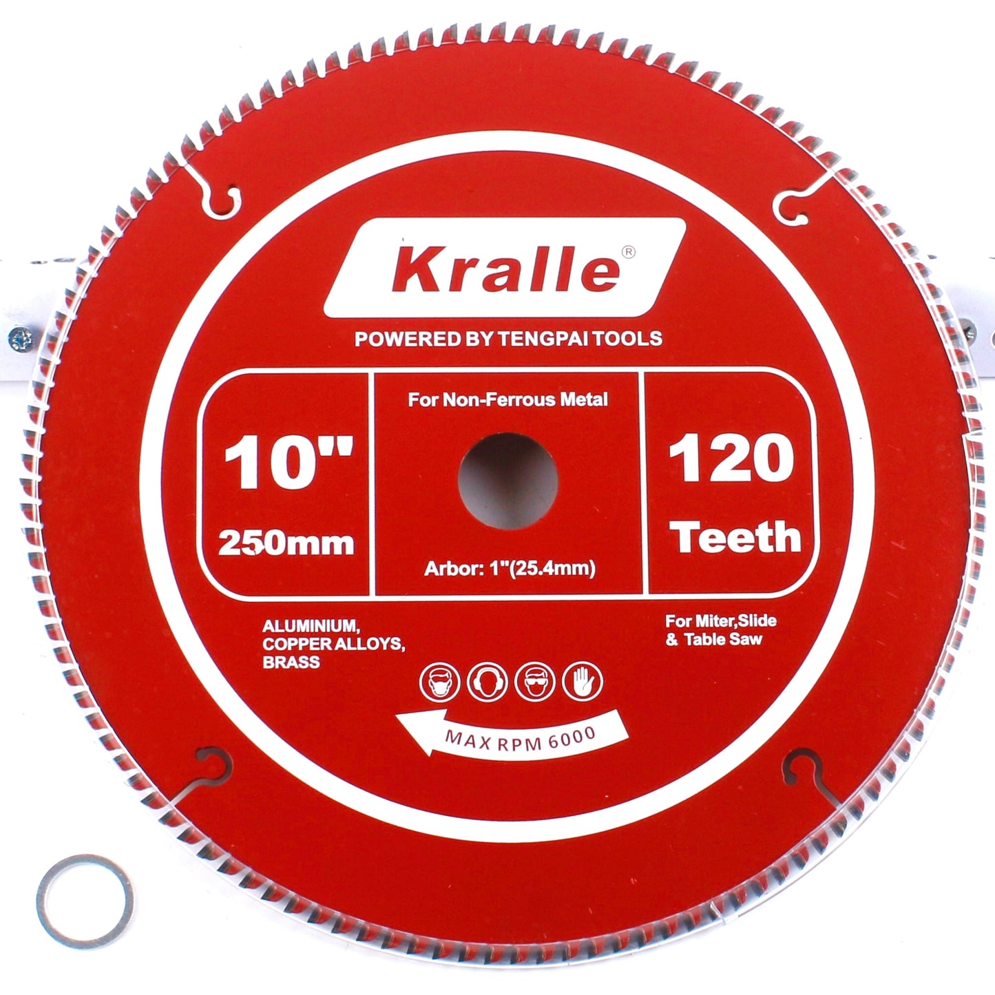 Kralle Aluminum Cutting TCT Circular Saw Blade with Advanced Anti-Stick Coating for Clean & Precise Cuts