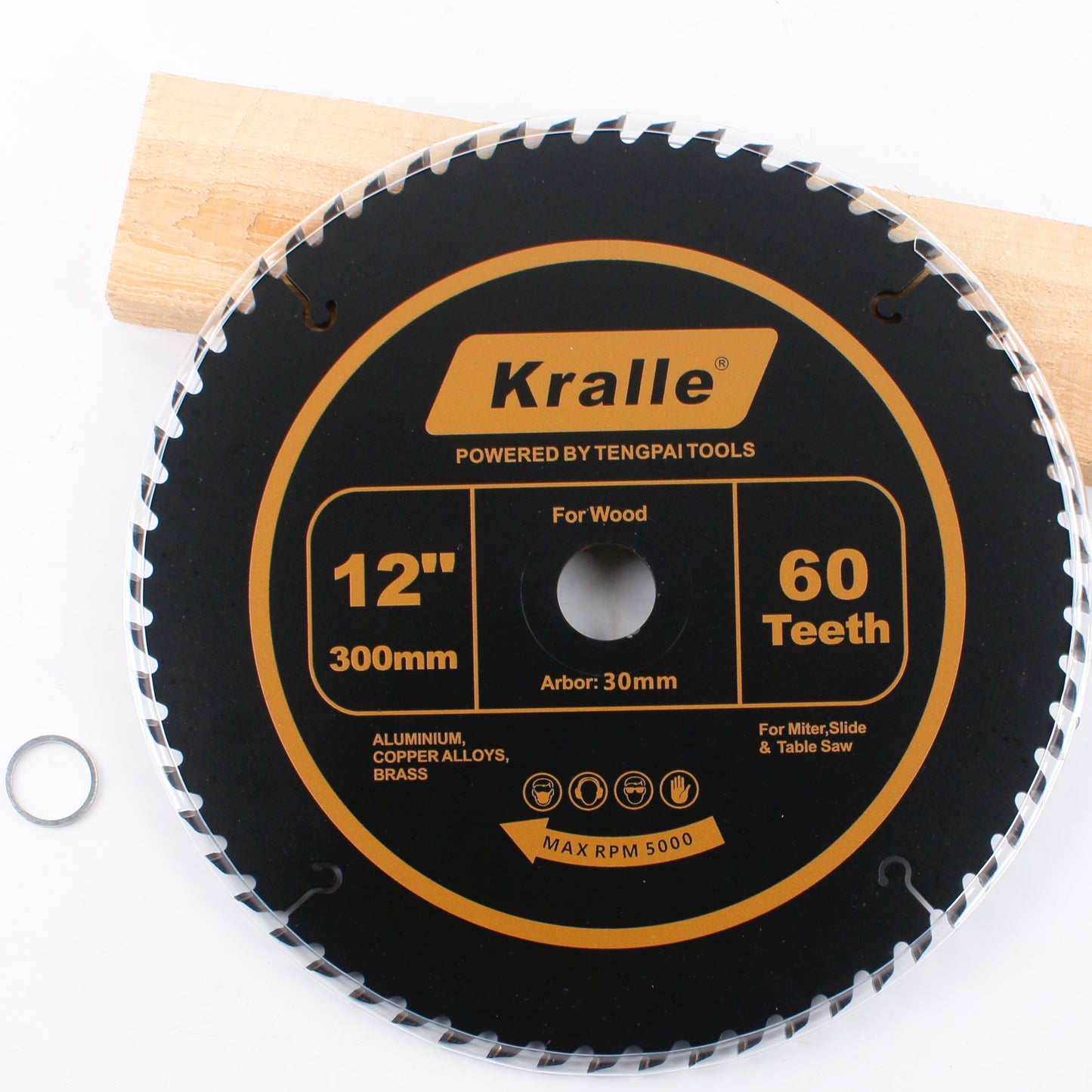 Kralle Aluminum Cutting TCT Circular Saw Blade with Advanced Anti-Stick Coating for Clean & Precise Cuts